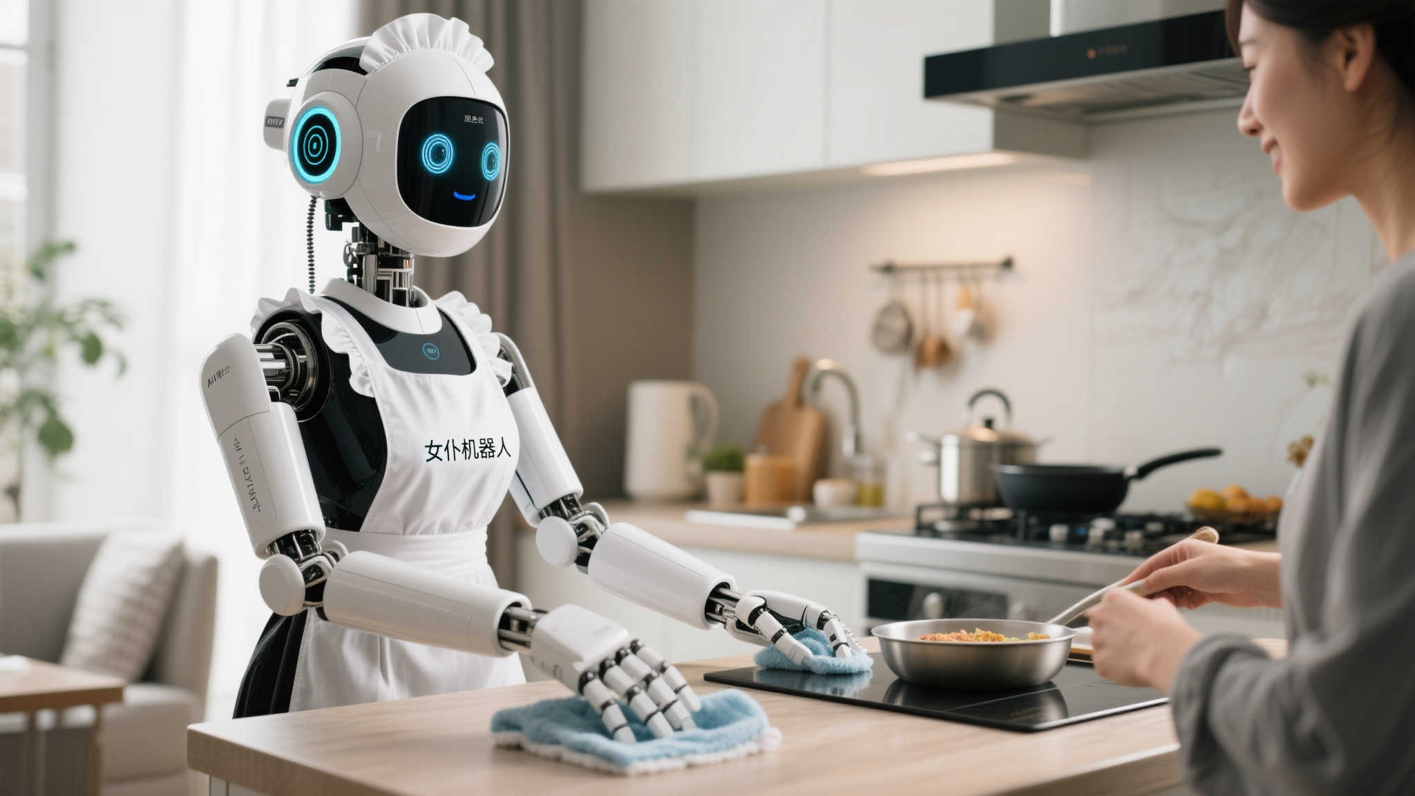 探秘女仆机器人:意想不到的功能让人大开眼界 探秘女仆机器人:意想不到的功能让人大开眼界