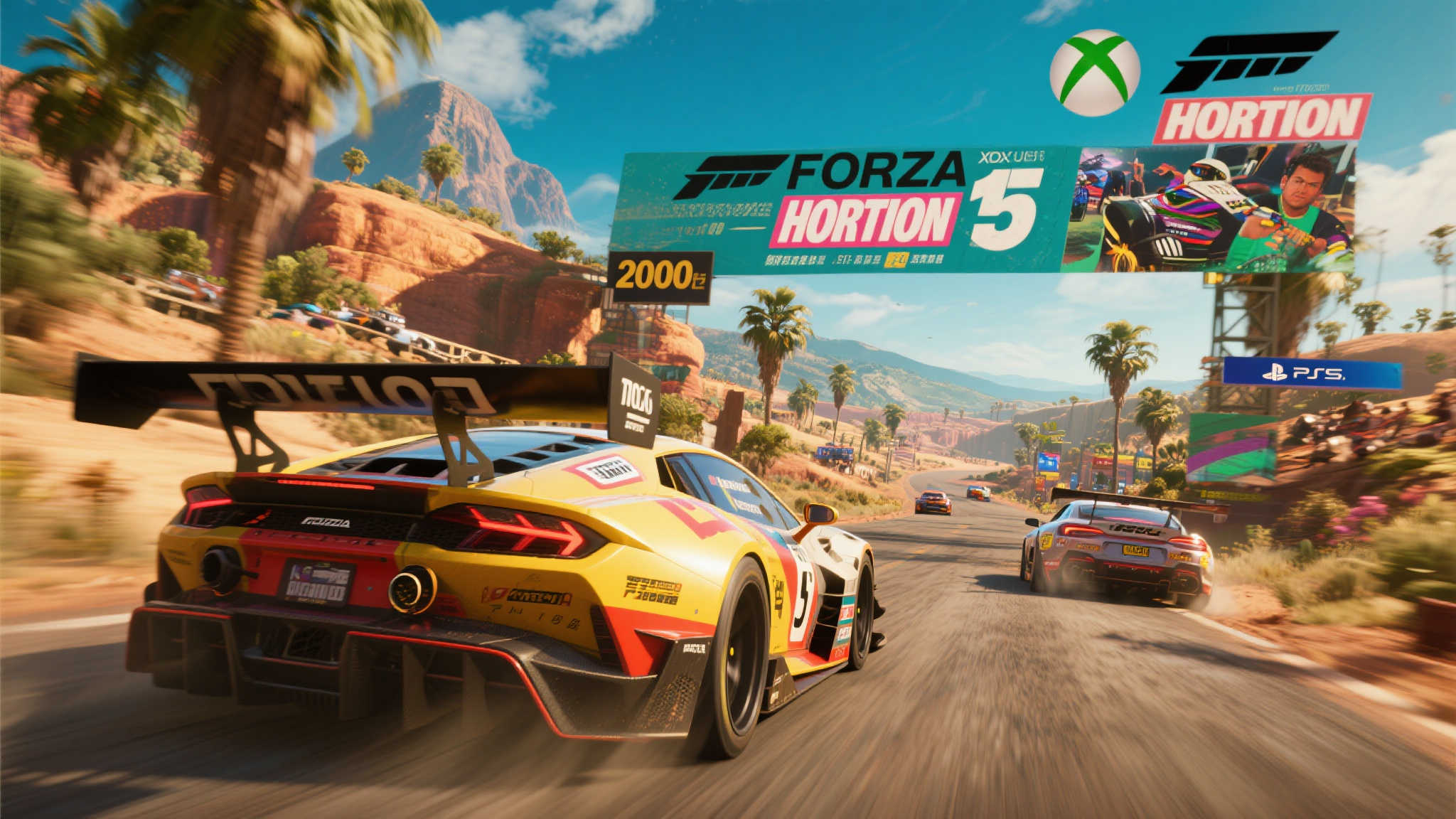 多年魅力不减!《地平线5》PS5版上市首月销量突破200万 多年魅力不减!《地平线5》PS5版上市首月销量突破200万