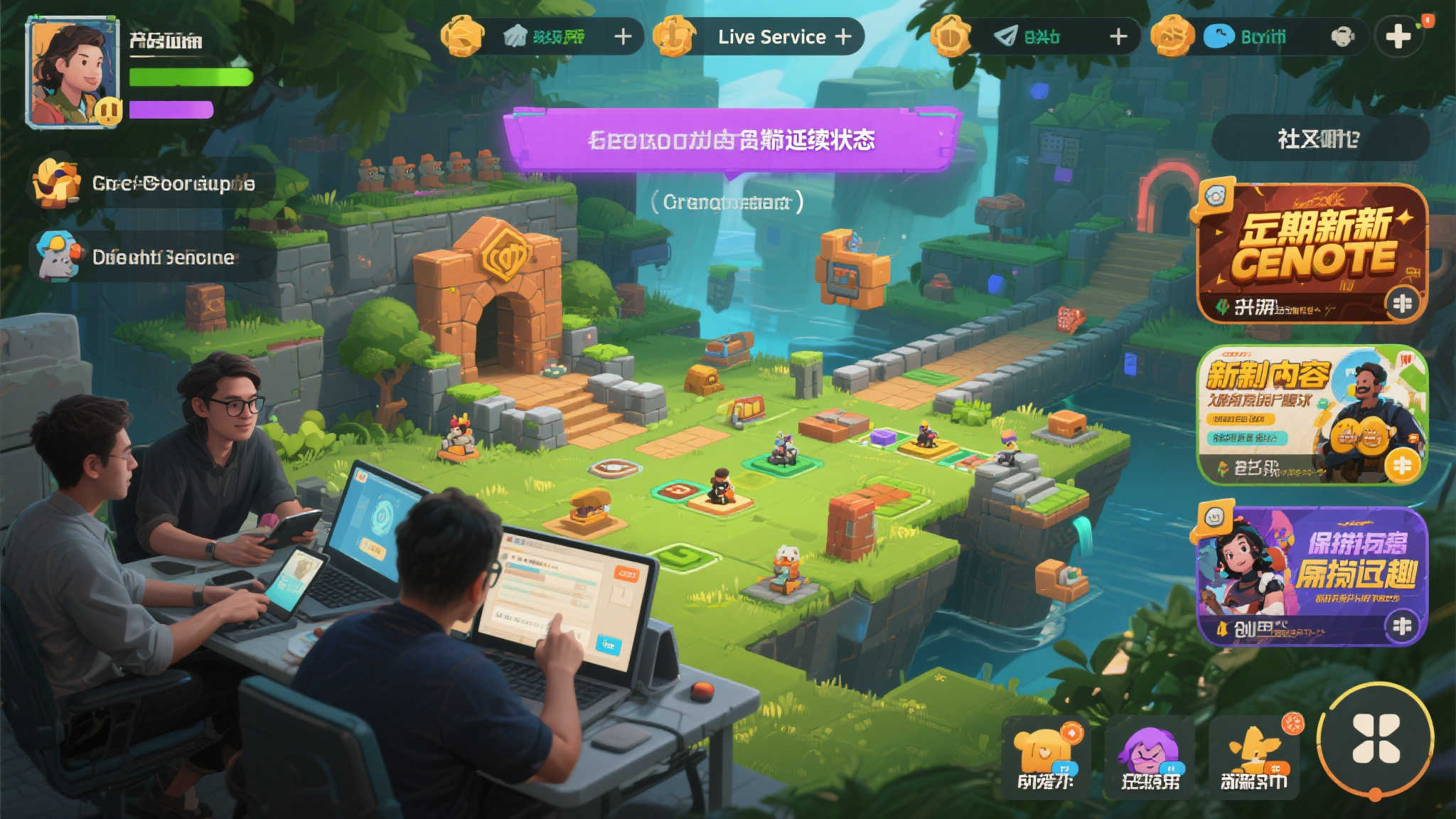 《心之眼》制作人会议：不断更新引领涅槃重生